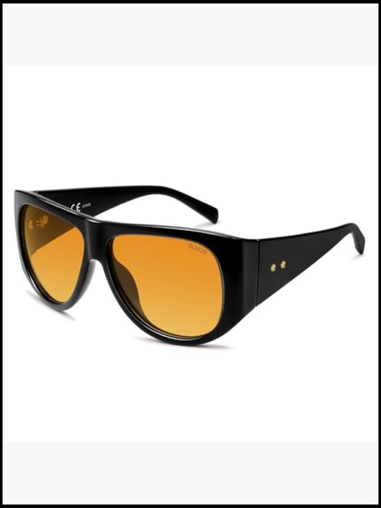 Vintage Retro Oversized Big Aviator Polarized Sunglasses main image 5